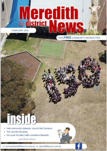 Meredith and District News Our Free Community Newsletter